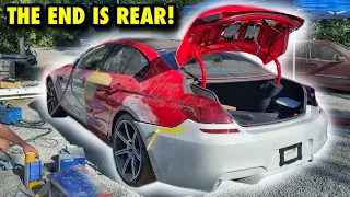 Rebuilding A 2018 BMW M6 From Copart! The BODYWORK is a KILLER! (Part 9)