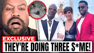 Kanye LEAKS Kris Jenner & Corey Gamble’s FOOTAGE With Diddy's S3X Workers...