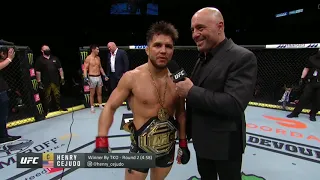 UFC 249: Генри Сехудо vs Доминик Круз - Слова после боя