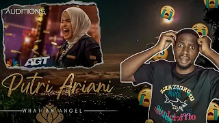 Golden Buzzer: Putri Ariani receives the GOLDEN BUZZER from Simon Cowell Auditions AGT 2023 REACTION