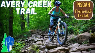 Squatch Bikes Trail Guide: Avery Creek trail in Pisgah Nation Forest