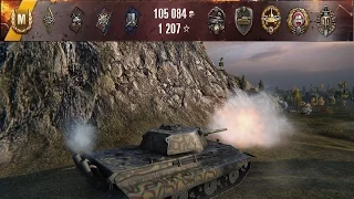 World of Tanks - E-50M - 9K Dmg - Spartan + Steel Wall + Top Gun *Subscriber*