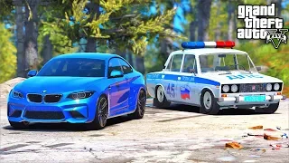 ПОГОНЯ В GTA 5 - BMW M2 УГОНЯЕТ ОТ КОПОВ! ПРОСТО ЖЕСТЬ ЧТО ЗА ТАЧКА ТАКАЯ?? ⚡ГАРВИН