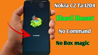 Hard Reset Nokia C2 Ta-1204 No Command Error at Recover Mode 1000% Working Without Box