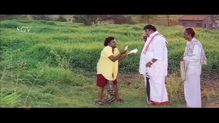 Doddanna Comes To Invite Sadhu Kokila to Son Marriage | Rama Krishna Kannada Movie Part-8