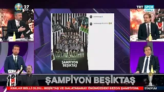 STADYUM |Şampiyon Beşiktaş! Kutlamalar, şampiyonluk yorumları, Sergen Yalçın, Rachid Ghezzal...