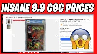 CGC 9.9 GRADED COPIES LISTED FOR INSANE AMOUNTS OF MONEY!! ARE YOU BUYING?