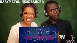 OUR FIRST TIME HEARING BABYMETAL - HEADBANGER (LIVE AT BUDOKAN BLACK NIGHT 2014) Full HD REACTION!!!