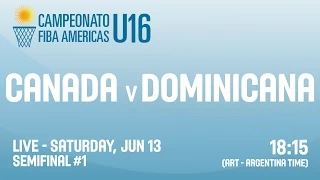 Canada v Dominican Republic - Semifinal #1 - 2015 FIBA Americas U16 Championship