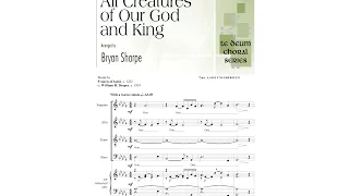 All Creatures of Our God and King (SATB) - Bryan Sharpe