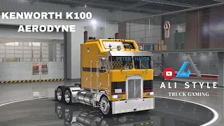 American Truck Simulator (v 1.48)Kenworth K100 Aerodyne Mega Tuning