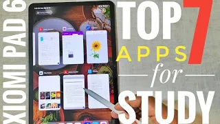 Xiaomi Pad 6 : Top 7 Apps For Study : Note Taking, Pdf Readers, ebook Reader.