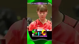 Quick Play Mima Ito vs Miyu Nagasaki #pingpong #tabletennis #sports #shorts