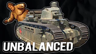 UNBALANCED - Char FCM 2C - War Thunder