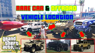 GTA 5 - All Rare & Secret Cars (Hidden Vehicle Locations Guide - Story Mode)