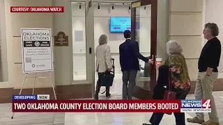 Two Oklahoma County Election Board members booted