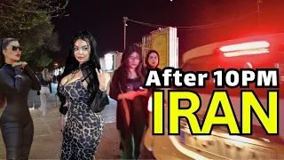 IRAN 2024 🇮🇷 Luxury Neighborhood After 10 PM ??? IRAN Night Walking Tour