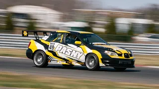 BUILT SUBARU'S TAKES ON SUPERCARS AT NEW JERSEY MOTORSPORTS PARK | PASNY TRACKXPERIENCE