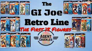 Plastic Profiles GI Joe Classified Retro Series : The First 15 Figures with AgentChuckles