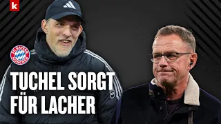 Tuchel bei Rangnick-Frage bestens gelaunt: "Stelle meine Kopfhörer auf Noise Cancelling" | FC Bayern