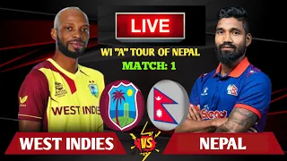 NEPAL VS WEST INDIES A LIVE SCORES & COMMENTARY | NEPAL VS WEST INDIES A T20 LIVE | CRICFOOT NEPAL