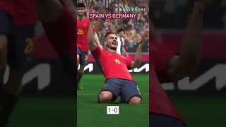 FIFA 23 Predicts - FIFA World Cup 2022 - Spain vs Germany - Sunday 27th November #shorts