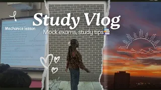 Study vlog| Last minute study tips| pulling all nighters| library|📚🎧| productive vlog…..