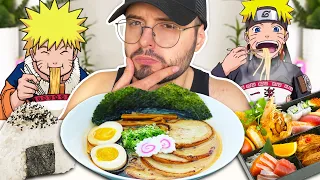 Mananc RAMEN DIN NARUTO pentru prima data!