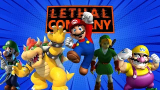 The Dream Team and Co. Play A Mario Modpack (And Gamble) - Lethal Company Funny Moments