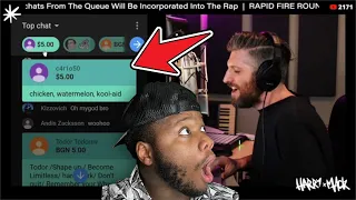 FIRST TIME REACTING TO Harry Mack Rap God Freestyle