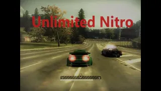 Unlimited nitro Need for speed most wanted