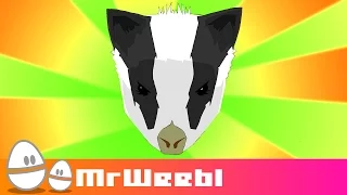 Guess I got My Badger Back : animated music video : MrWeebl