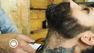 Medium To Short Length Beard Trim | Carlos Costa