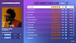 [Fortnite Festival S1] Blinding Lights Expert Bass 100% FC World Record