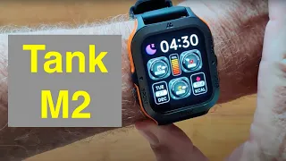 KOSPET TANK M2 Bluetooth Calling 5ATM Waterproof Rugged Military Grade Smartwatch: Unbox & 1st Look