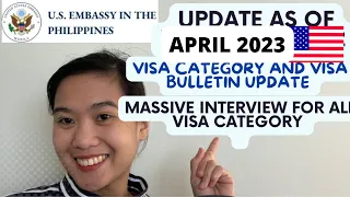 April 2023 Visa Update for all Categories | Visa Bulletin for April 2023 from NVC