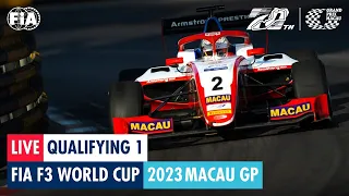 REPLAY | Qualifying 1 | FIA F3  World Cup | Macau GP 2023 - FULL SESSION