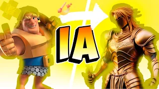 ⚡ Cartas Con IA Clash Royale