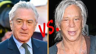 Robert De Niro was Publicly Insulted by Mickey Rourke