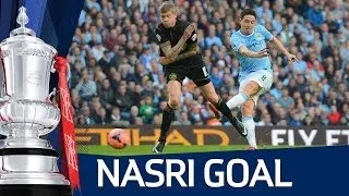 SAMIR NASRI GOAL: Manchester City vs Wigan Athletic 1-2 FA Cup Sixth Round HD
