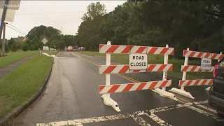 DeKalb County crews work to fix water main break