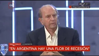 Pablo Challu con Fernandez Llorente en Minuto Uno C5N 30/01/19