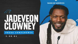 Jadeveon Clowney Virtual Press Conference | Carolina Panthers