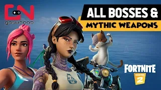 'Fortnite' Season 3 Bosses Jules, Ocean, Kit & New Mythic Weapons Guide Locations