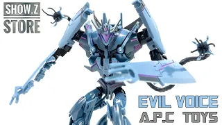 APC Toys EVIL VOICE Transformers Prime SOUNDWAVE Review