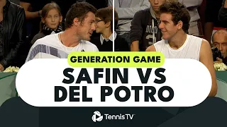 GENERATION GAME: Marat Safin vs Juan Martin Del Potro | Paris 2009 Highlights