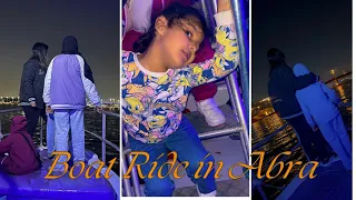 Went to different places #deiradubai #abra #boatriding #familyvlog