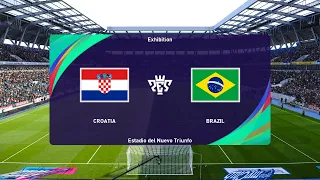 Croatia vs Brazil (09/12/2022) Quarter-final FIFA World Cup Qatar 2022 Extra Time PES 2021