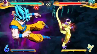 Sorbet Shoots Goku Anime accurate Combo