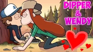 ДИППЕР И ВЕНДИ ЛЮБОВЬ! DIPPER AND WENDY! GRAVITY FALLS! ГРАВИТИ ФОЛЗ! PART 2!